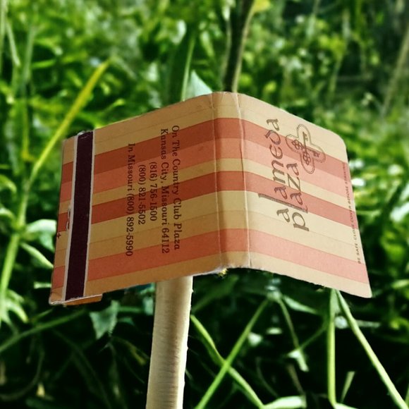 1980s Alameda Plaza KCMO Full Unstruck Matchbook - Picture 5 of 7